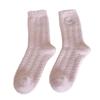 Cute Socks Medium Tube Socks Thickened And Plush Warm Cartoon Cute Three-Dimensional Kitten Plush Socks Sleeping Socks