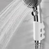 3pcs Movable Shower Head Holder with Suction Cup Adjustable Reusable Silicone Punch-free Shower Holder Bathroom Hooks Accessorie