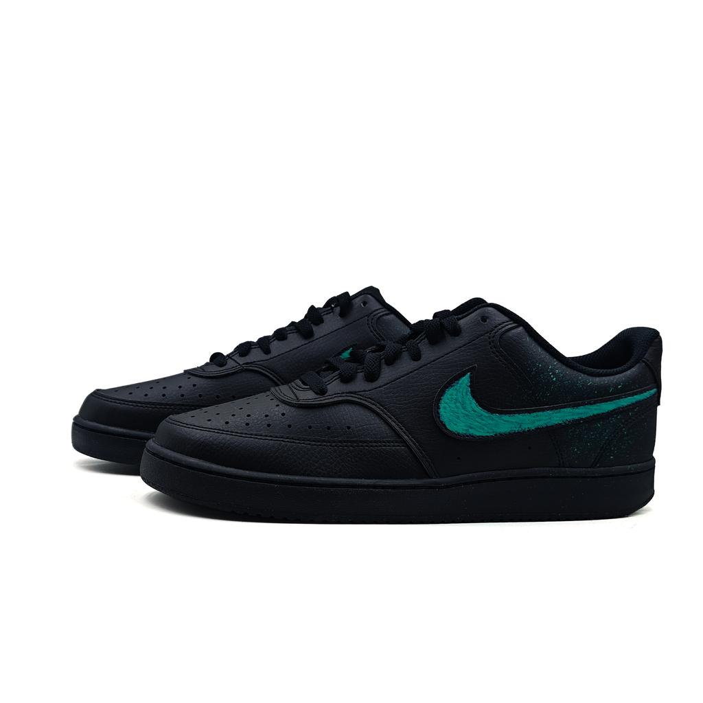 Nike Court Vision Low Blue Scar Shooting Stars Cushioning Abrasion Resistant Low top Skateboard Shoes Unisex Green DH2987-002(Team1356-)