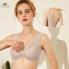 Front Buckle Plus Size Bra Underwear Lace Sexy Push Up Bra No Steel Ring Women's Underwear Bra