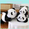 Плюшевая игрушка подушка в виде милой мультяшной панды для детей и украшения комнаты
