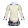 Mami Cosplay Dress Outfits Anime Puella Magi Madoka Magica Cosplay Costume Top Sock Yellow Wig Woman Party Set