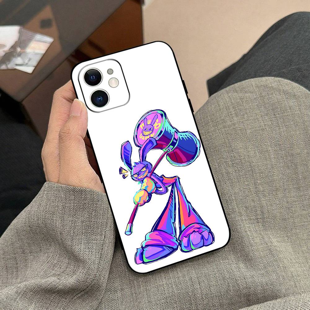 Удивительный G-Digital Чехол для телефона T-Circus Черный чехол для телефона для IPhone 17/16/15/13/14 Pro Max/ 11Plus/X/Xr/Xs Max 13mini