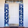 Happy Birthday Porch Sign Bunting 1 Pair Indoor Outdoor Decor