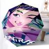 K-pop Demon Hunters: HuntRax Return Folding umbrella Umbrella Suitable for all seasons Gift Three folds outdoor