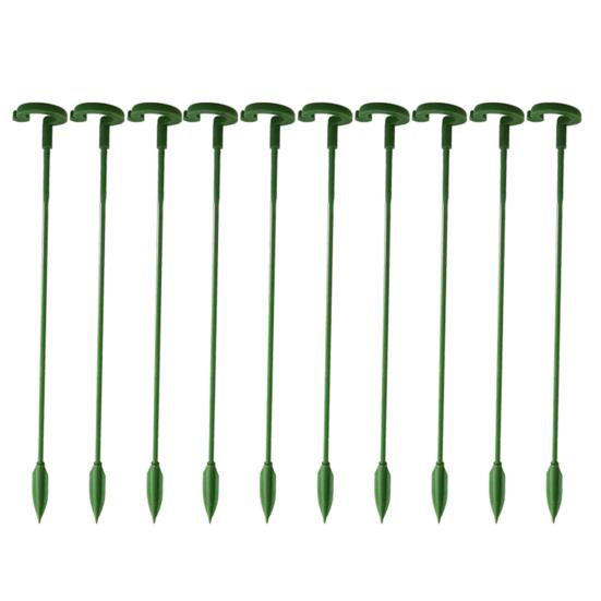 10Pcs Excellent Corrosion-resistant Widely Used Plant Support Stake Home Yard Potted Trellis for