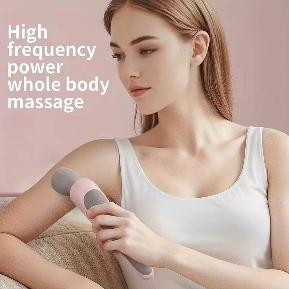 High-Frequency Vibration Handheld Massage Device Portable Electric Massage Hammer  Massagers
