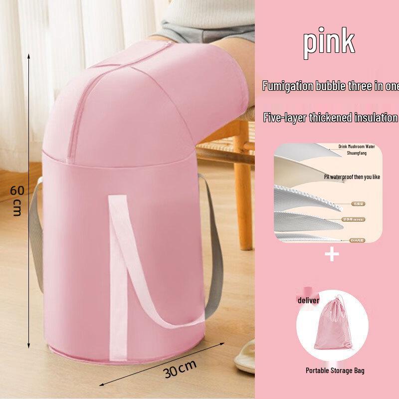 Утолщенная портативная термоизолированная ванночка для ног: Складная, глубокая, удобная для путешествий ванночка для ног для взрослых.