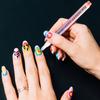 Nails Art Marker Set 0 5mm Fine Tip Nail Drawing Pen Water-Based Quick Dry Solid Color Nail Art Drawing Tools for DIY Nail Decoration 12 Pieces