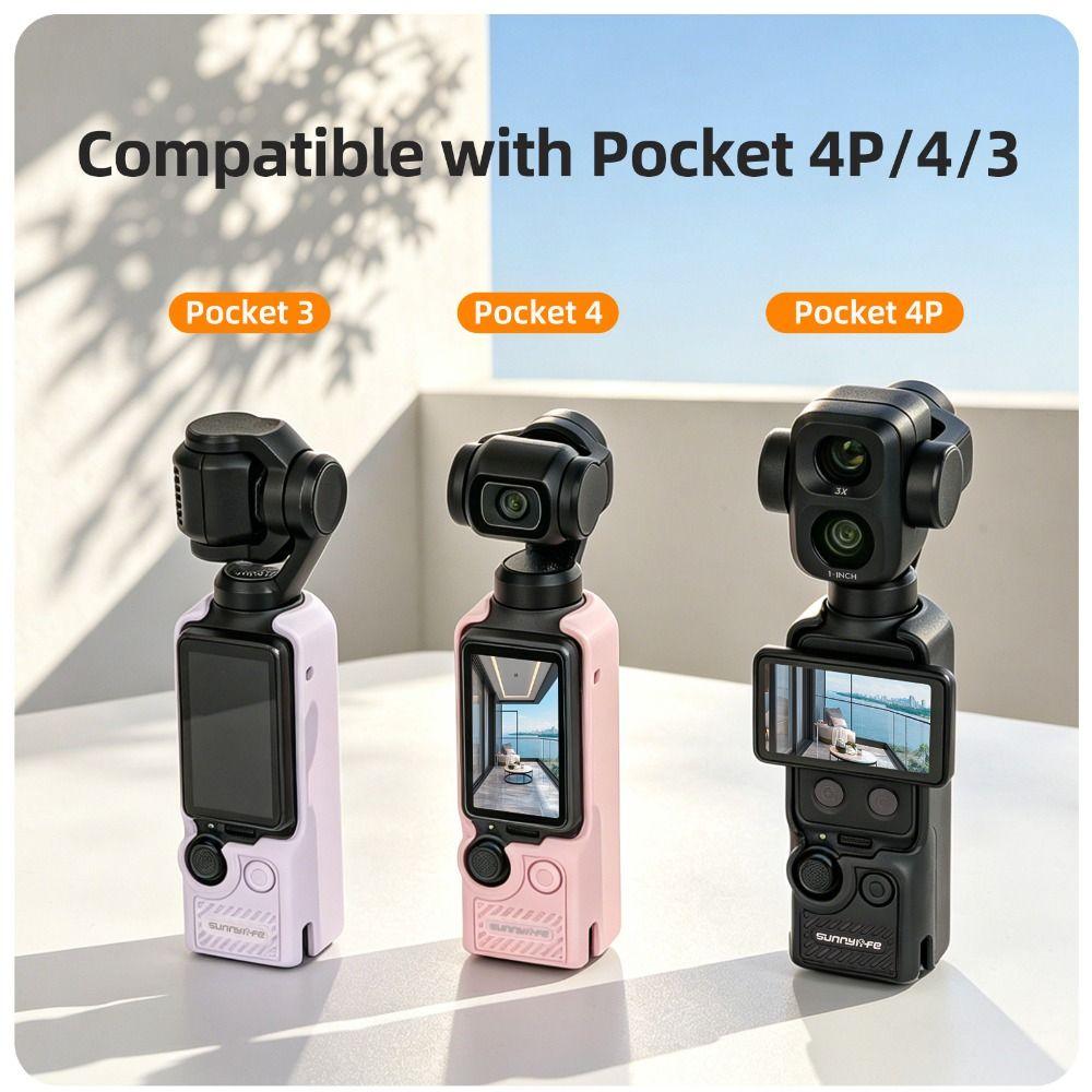 Защитный чехол-рукав от царапин для корпуса камеры DJI Osmo Pocket 4P/4/3, аксессуары для стабилизатора