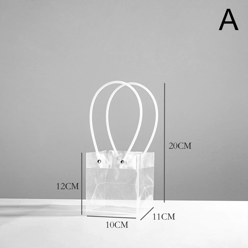 Прозрачные пакеты из ПВХ, сумки, подарочные пакеты, цветочные пакеты, упаковочные пакеты, подарочные пакеты, флорист, цветочный материал