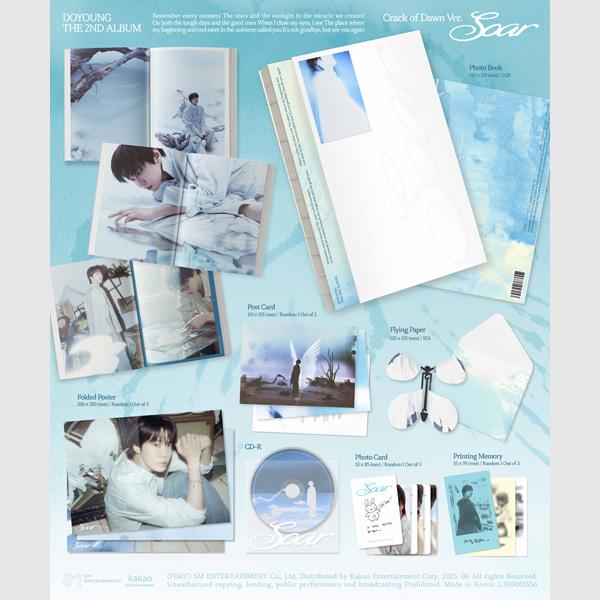 DOYOUNG - 2nd Album [Soar] (Crack of Dawn Ver.)