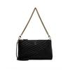Daks Black Embossed Leather Golddd Chain Wallet Bag Dcwa1e279