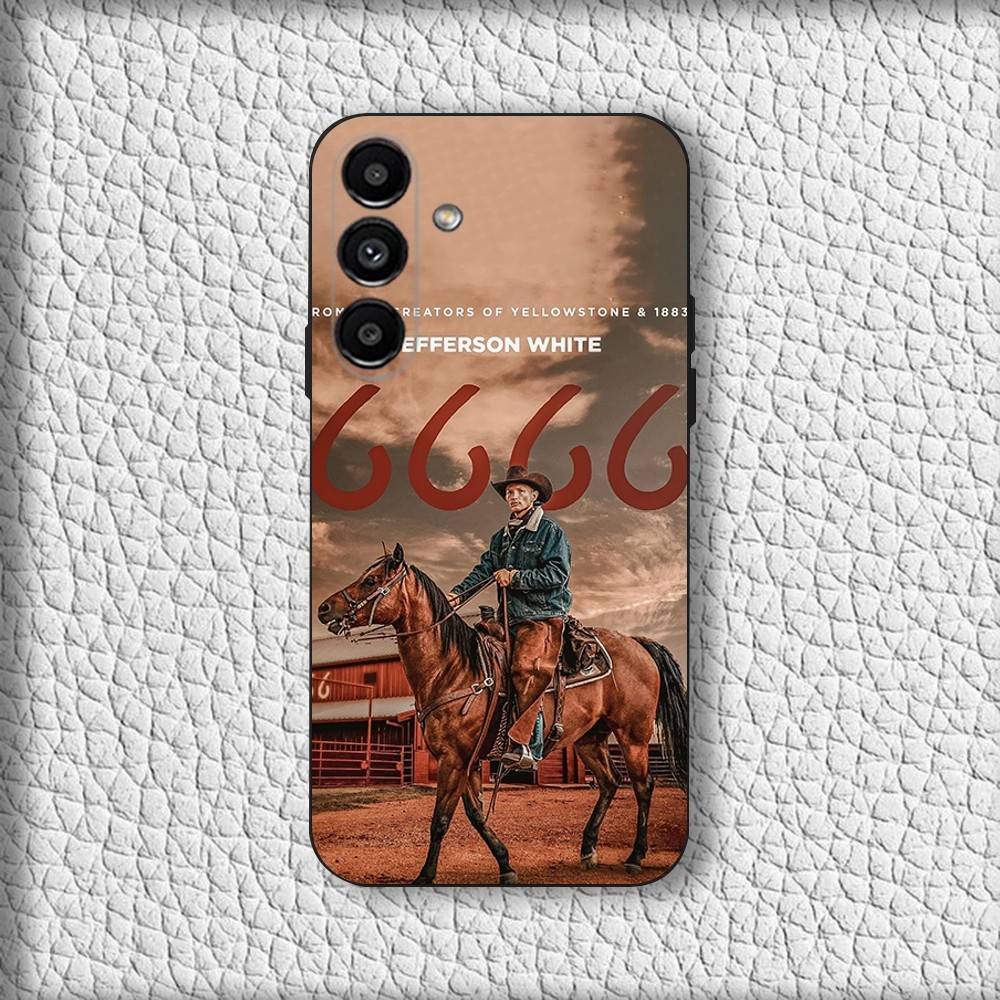 Film Y-Yellowstones Phone Case For Samsung Galaxy A20,A21s,A22,A31,A32,A52,A53,A72,73,A80 Soft Black Cover