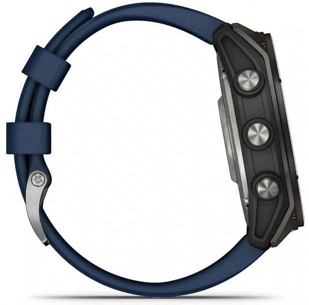 Умные часы Garmin Quatix 8 51mm синие
