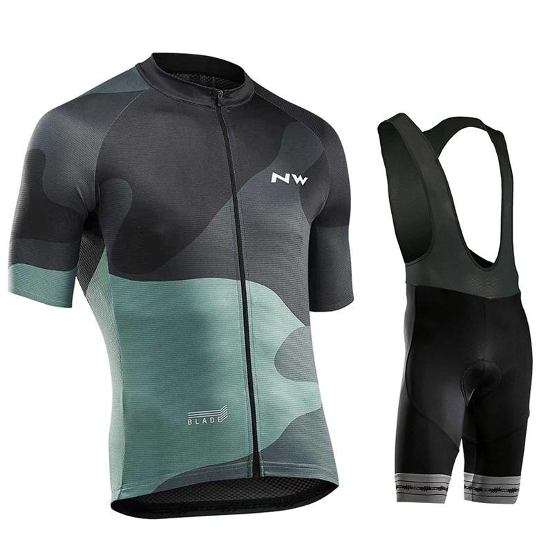New NW Cycling Suit Men's Summer Mountain Road Racing Suit Breathable Outdoor Riding Equipment