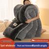 Thickened Winter Coral Fleece Blanket with Snowflake Design for Dormitory Mattresses