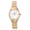 Женские часы Gilmore Rose Gold из нержавеющей стали с серебристым циферблатом, кварцевые, ES5420