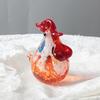 Ручная работа, фигурка петуха с цветной глазурью, статуэтка курицы в деревенском стиле, реалистичная скульптура животного, украшение для полки, рабочего стола в доме и офисе