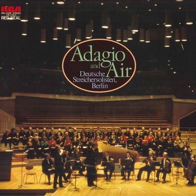 Виниловая пластинка DEUTSCHE STREICHERSOLISTEN BERLIN, - Adagio And Air RVC2055 RCA Япония Классика Б/у