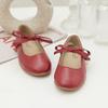 Baby Jam Girls' Lovelyz Flat Shoes Red-Y818