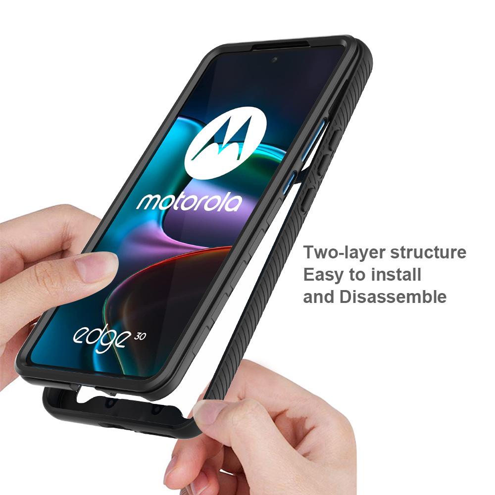 Чехол-экран для Motorola Edge30/Edge20/Edge20Pro 'Звездное небо' со встроенной ПЭТ-пленкой