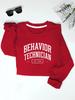 BEHAVIOR TECHNICIAN Women's Sweatshirts