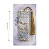 Bronzing Hollow Bookmark With Tassel Floral Bookmark Exquisite Design Metal Bookmark  Book Club