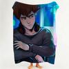 animation P Pantheon  Flannel  Blanket Suitable for Sofa Living Room Bedroom