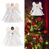 New Decoration Festive Xmas Christmas Tree Angel Pendant Topper Angel Fairy