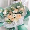 20 шт. Двусторонние цветные обертки для цветов Водонепроницаемая упаковка для букетов Идеальные 58*58 см Бумага для упаковки подарков Сделай сам Цветочный декор