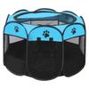 Foldable Octagonal Pet Playpen Breathable Mesh Portable Exercise Fence Indoor Outdoor Use Lightweight Easy Storage Puppy Kitten Enclosure For Home