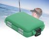 2Pcs Fishing Tackle Box Waterproof Large Capacity Plastic Portable Fishing Jig Hook Storage Case Container for Outdoor Camping Fishing