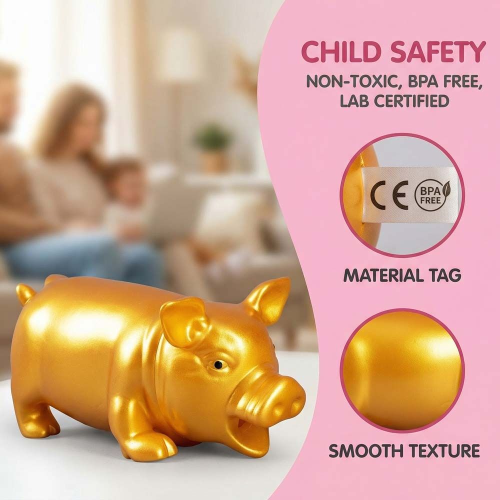 Squeak Sound Pets Dog Toys Big Fat Pig Squeak Vent Pig Fat Pig Squeeze Sound Toy Sound Toy