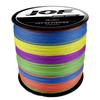 12 нитей 100 м разноцветная плетеная леска для морской ловли карпа в соленой воде, экстремальное плетение, 100% полиэтилен