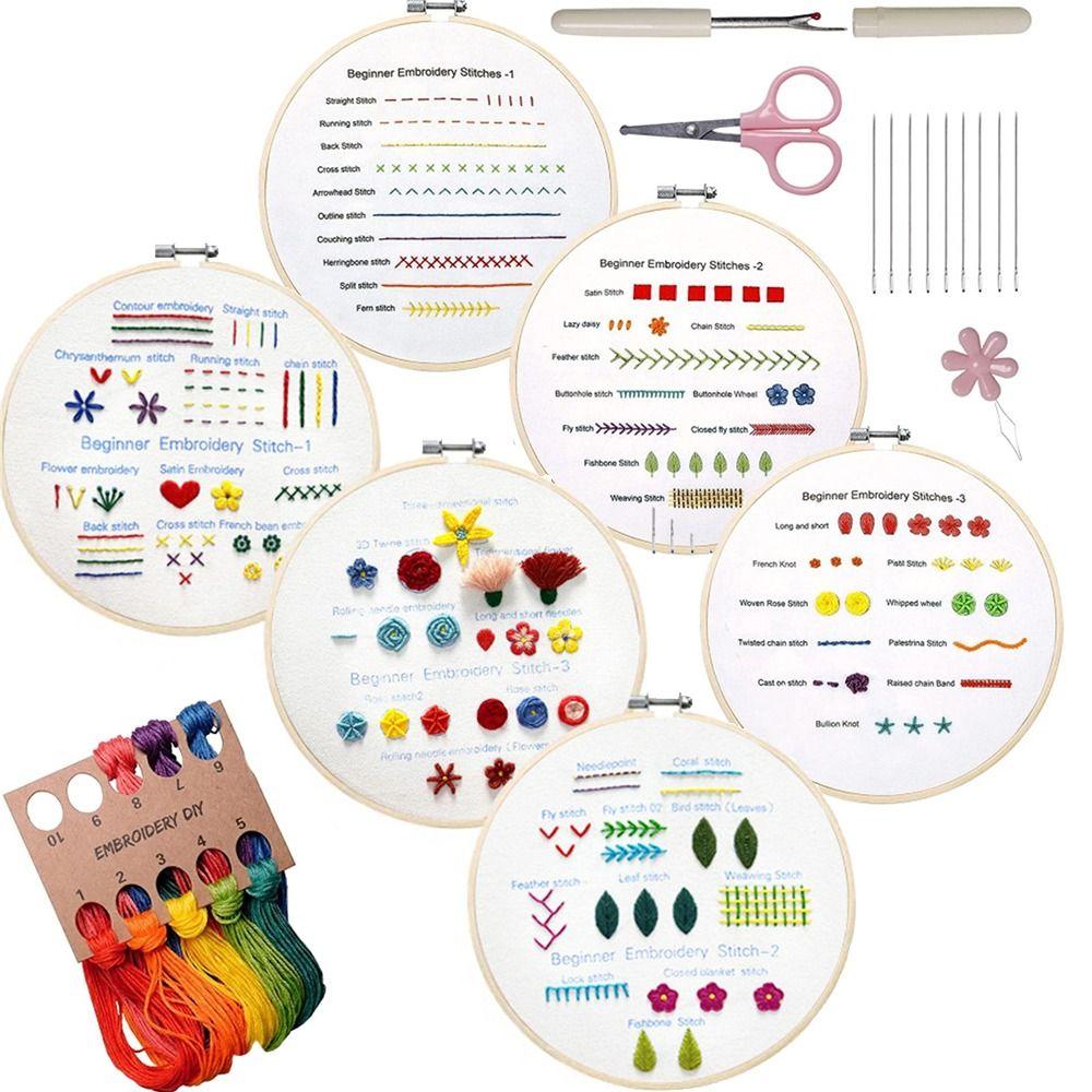 Набор для практики вышивания, картина с лентой, вышивка, рукоделие, вышивка крестиком для начинающих