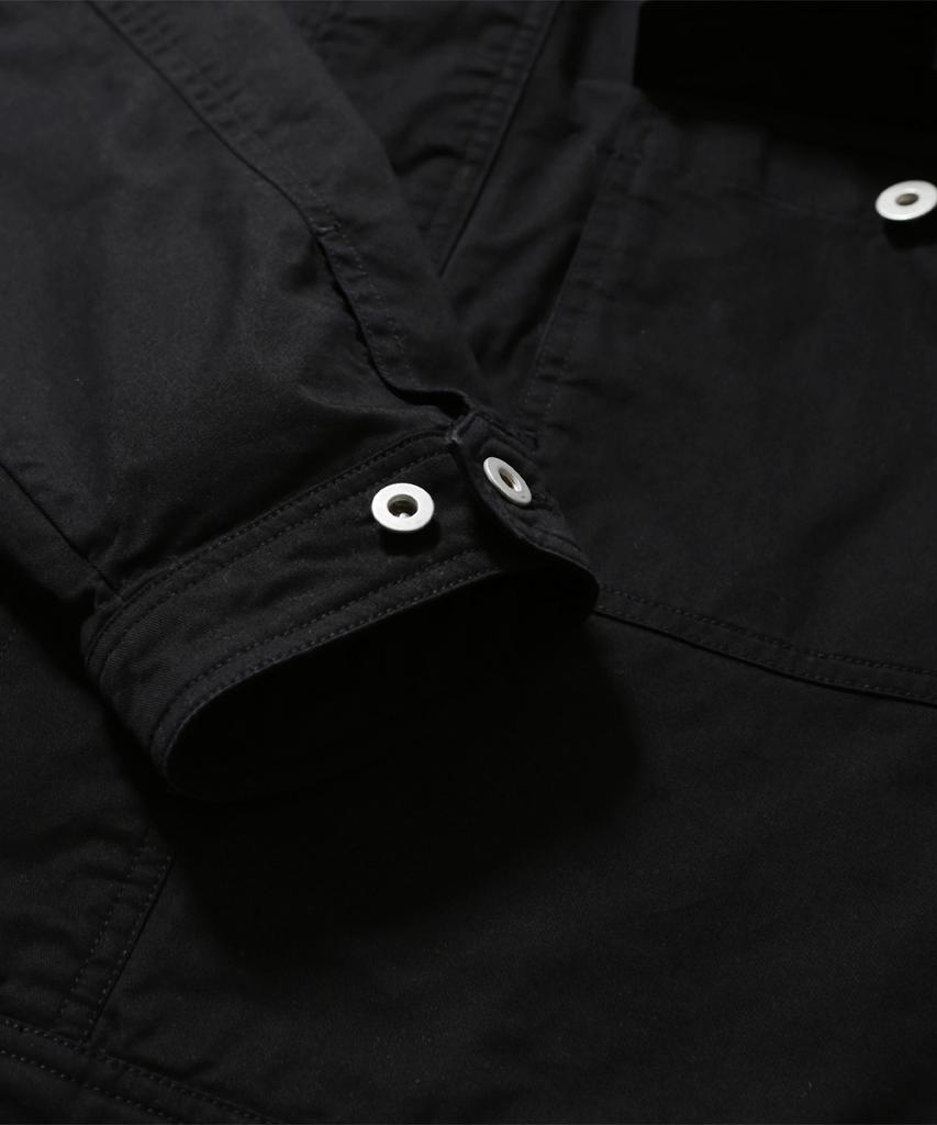 HAVEOFFDUTY Bio-Washed Blouson Jacket (Black)