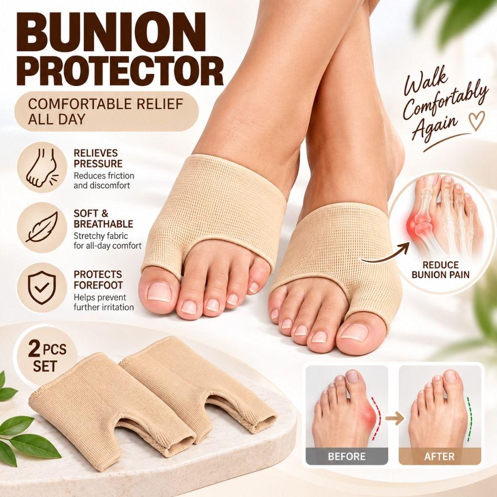 SEBS Bunion Protector Sleeve U-Shaped Metatarsal Pad New Forefoot Pad Big Toe Little Toe