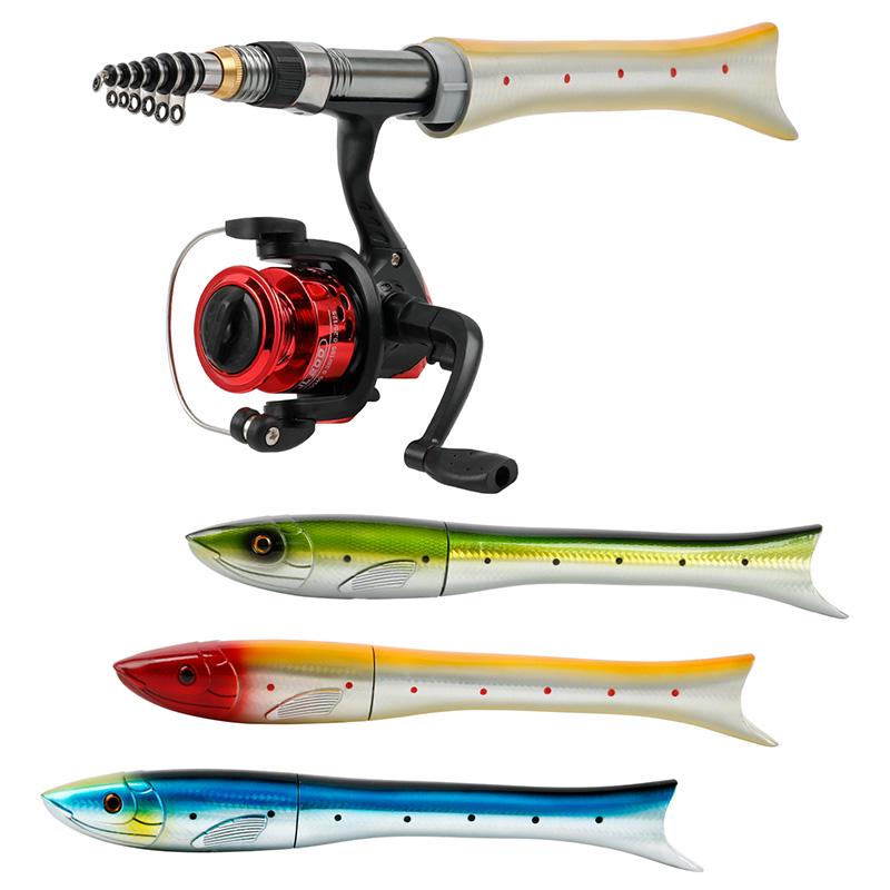 SOUGAYILANG Удочка 160 см, спиннинговая удочка для детей и взрослых, рыбалка на лодке