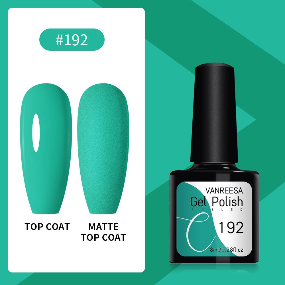 VANREESA Набор гелей для ногтей 111 цветов Гель-лак для ногтей Soak Off Базовое покрытие Верхнее покрытие Маникюр для ногтей УФ-светодиодный полуперманентный лак Стойкий гель для дизайна ногтей