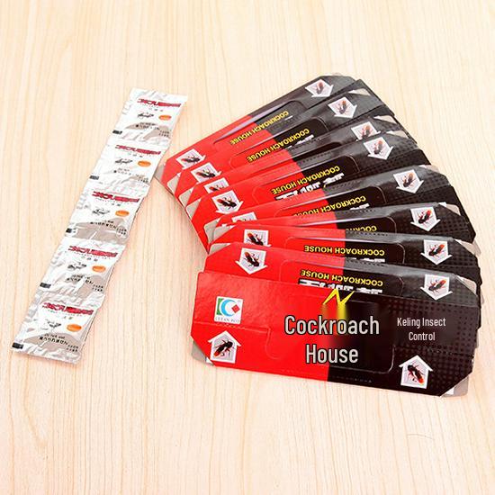 Истребитель тараканов Немезида: Мощная кухонная приманка и наклейка для удаления домашних гнезд