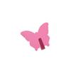 Wall Mounted Butterfly Wall Hooks Self Adhesive Key Holder Butterfly Storage Hanger  Bathroom