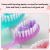 10 шт./коробка Портативная зубная щетка 5-в-1 Зубная нить Зубочистка Для чистки полости рта Одноразовая зубная щетка Для взрослых в деловых поездках