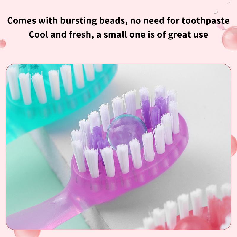 10 шт./коробка Портативная зубная щетка 5-в-1 Зубная нить Зубочистка Для чистки полости рта Одноразовая зубная щетка Для взрослых в деловых поездках