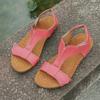 Fashion 2025 Summer New Women's Flat Sandals Trend Casual Comfortable Soles Beach Women's Shoes Simple Roman Sandals Sandalias De Mujer