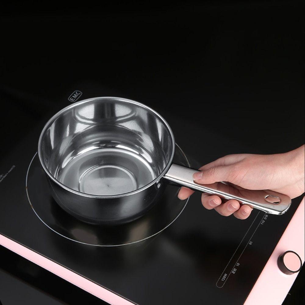 Thicken Water Scoop Rustproof Milk Pot Kitchen Accessories Stainless Steel Water Ladle Soup