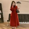 Woolen Coat Mid-length Autumn and Winter High-end Western Style All-match Coat Women