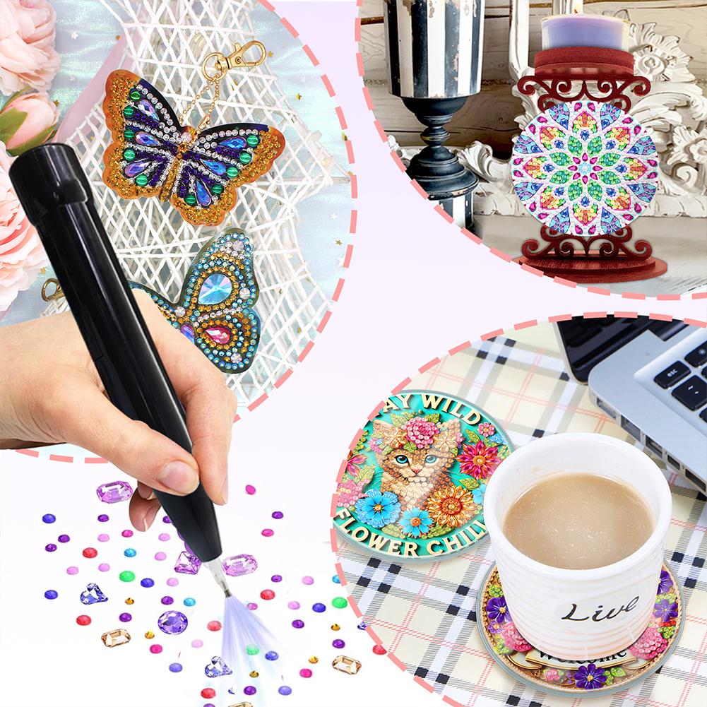 Vacuum Diamond Art Pen Cordless Diamond Art Painting Pen Diamond Art Accessories for Adults Gift for Dimond Art Fans