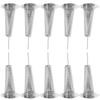 10Pcs Dashboard Spring Base Metal Adhesive Car Shaking Headrocker Stable Rocking Base for Dashboard Ornament Decoration