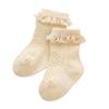 Cathery Малыш Девочки Принцесса Носки Весна Осень Кружево Рюши Отделка Лодыжка Пачка Носки для Младенца Новорожденного Вечеринка Свадьба